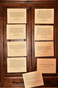 2015 Peace Statements